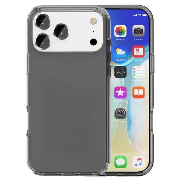 AMORUS Mobilskal till iPhone 17 Pro Shockproof - ClearSvart Svart