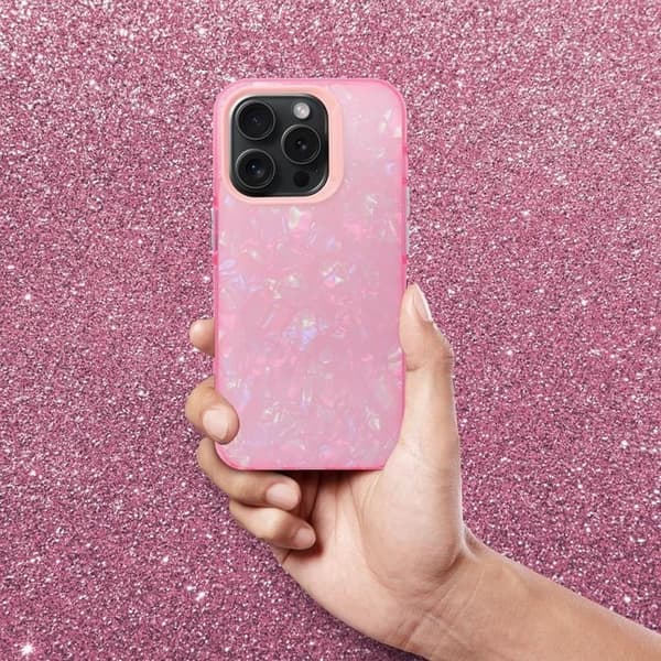 Mobilskal till iPhone 13 Pro Tutti Frutti - Rosa Rosa