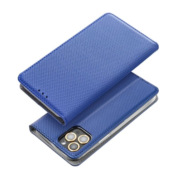 Redmi 10C Plånboksfodral Smart Konstläder - Blå