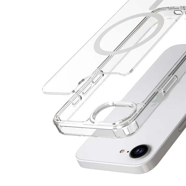 Araree Telefontaske til iPhone 16e MagSafe Duple - Gennemsigtig