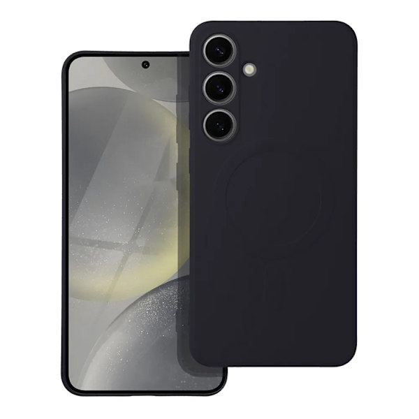 Telefontaske til Galaxy S25 Plus Magsafe Silikone - Sort Black