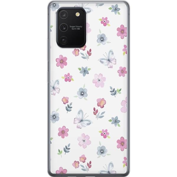 Mobilcover til Samsung Galaxy S10 Lite med Blomster og sommerfugle