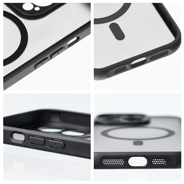 Telefontaske til Galaxy A36 Magsafe Matte - Sort Black