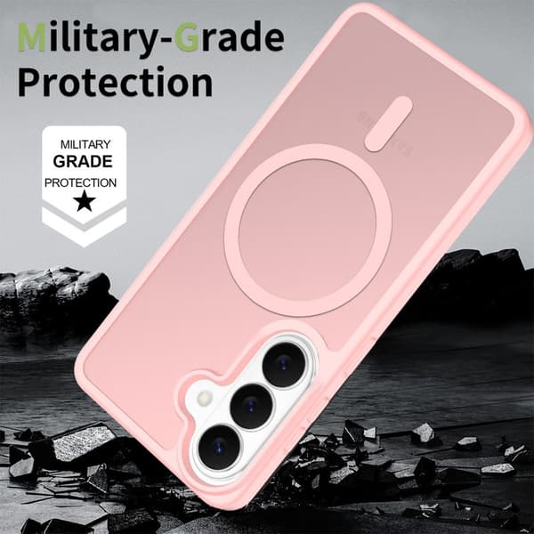 Mobilskal för Samsung Galaxy S26 Magnetiskt TPU - Rosa