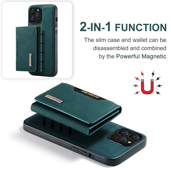 DG.MING M2 Series Mobilskal till iPhone 14 Pro Max - Grön