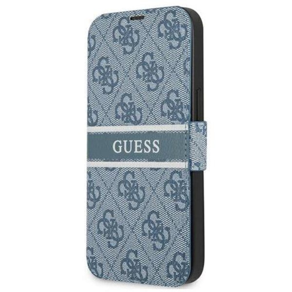 Guess 4G Stripe Case iPhone 13 mini - sininen Blue