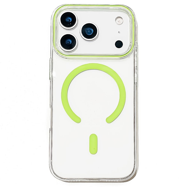 Mobilskal till iPhone 17 Pro Max MagSafe TPU + PC - Grön Grön