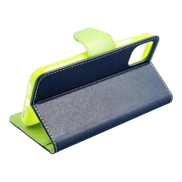Fancy Plånboksfodral till Huawei P Smart 2021 navy/lime