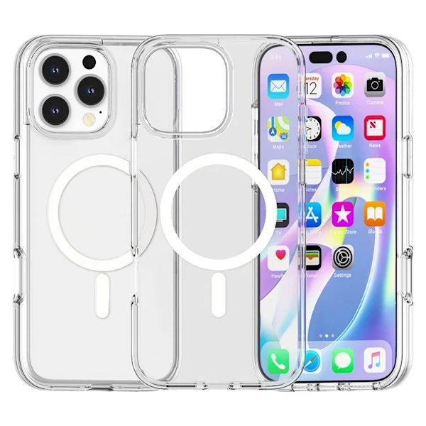 Mobilskal till iPhone 16 Pro Max MagSafe - Transparent Transparent