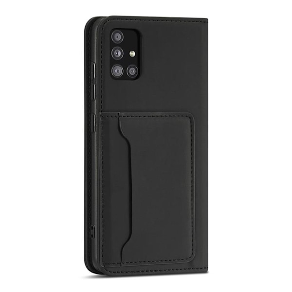 Galaxy A13 5G Plånboksfodral Magnet Stand - Svart Svart