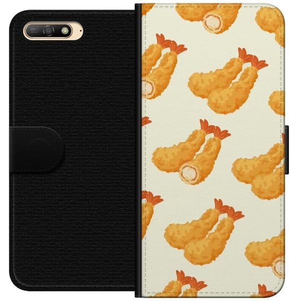 Plånboksfodral till Huawei Y6 (2018) med Räkor