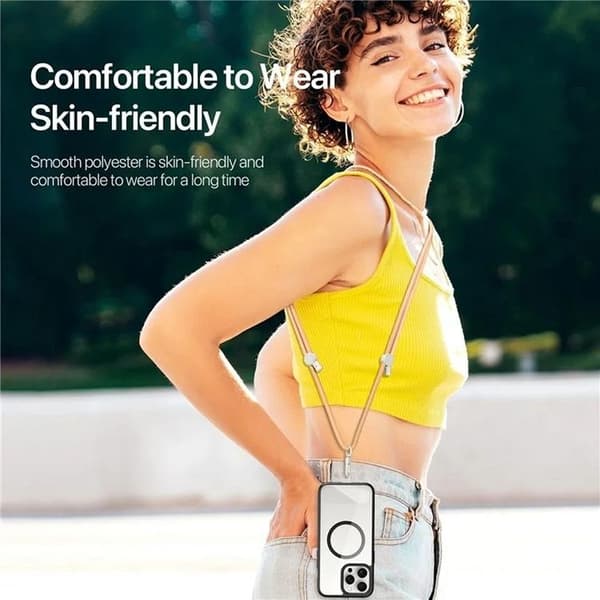 Dux Ducis Beach Crossbody-rem - Rød Beige