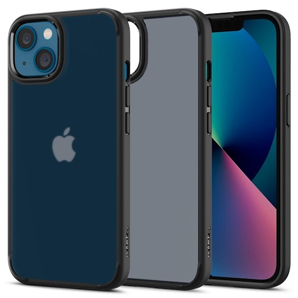 Spigen Ultra Hybrid Mobilskal Iphone 13 - Matte Frost Svart Svart