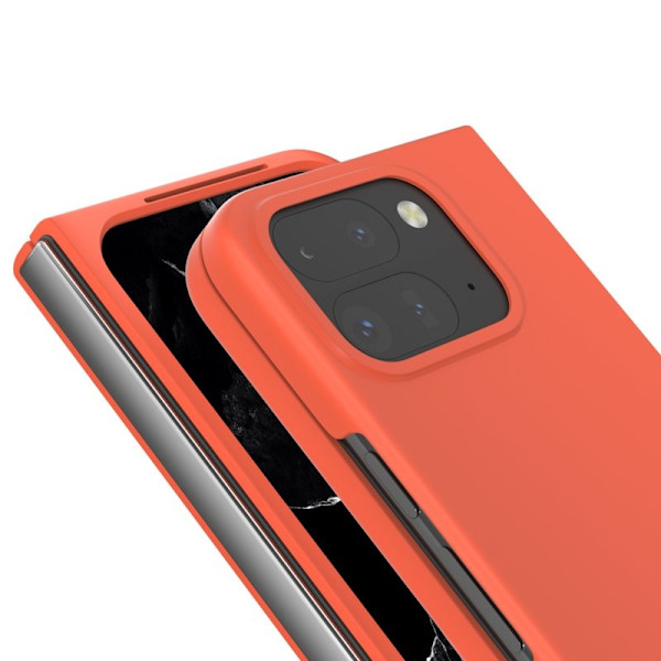 ABEEL Mobilskal till Google Pixel 9 Pro Fold 5G Hård PC Skydd Orange
