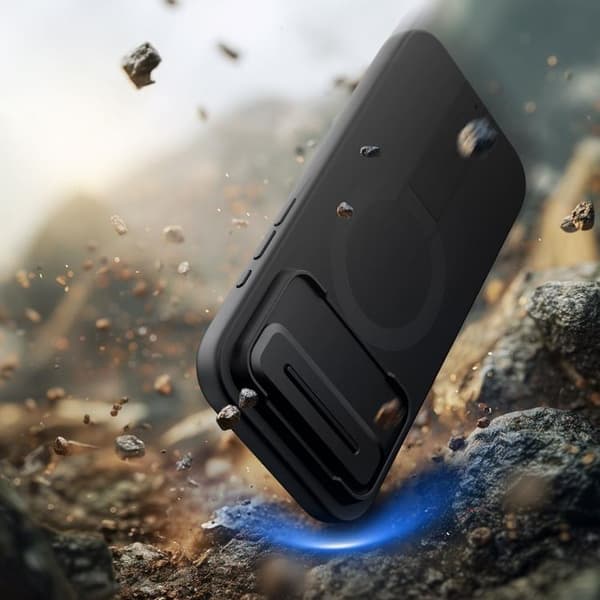 Tech-Protect Mobilskal till iPhone Air Magsafe Kevlar Aura - Svart Svart