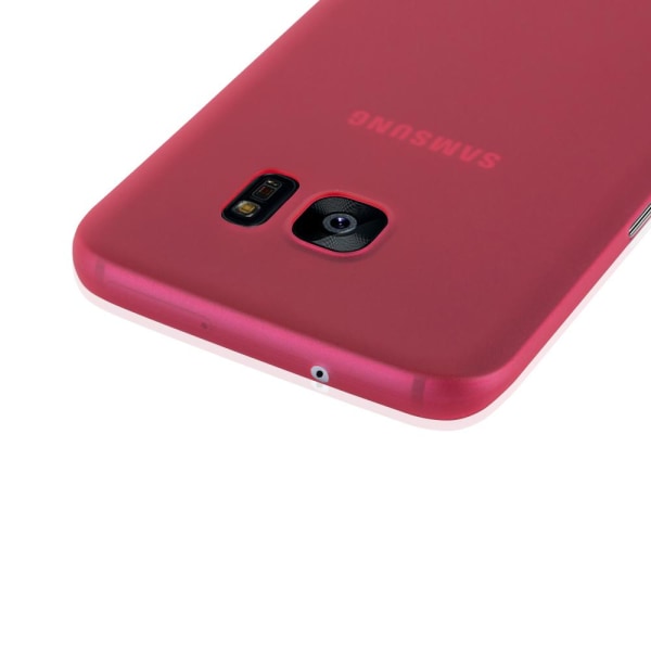 Boom Zero -kuori Samsung Galaxy S7 Edge - Punainen Red