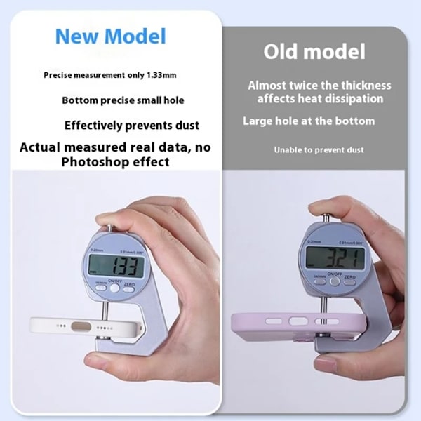 Mobilskal till iPhone 14 Pro Max MagSafe Ultra Thin Silikon Grå