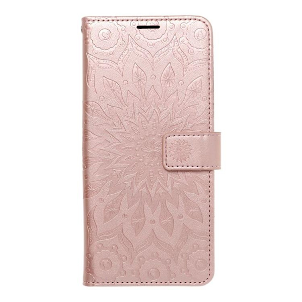 iPhone 16 Plus Plånboksfodral Mezzo Mandala - RoseGuld Roséguld