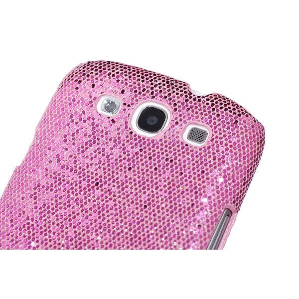 Sparkle Baksideskal tillSamsung Galaxy S3 i9300 (Rosa) Pink