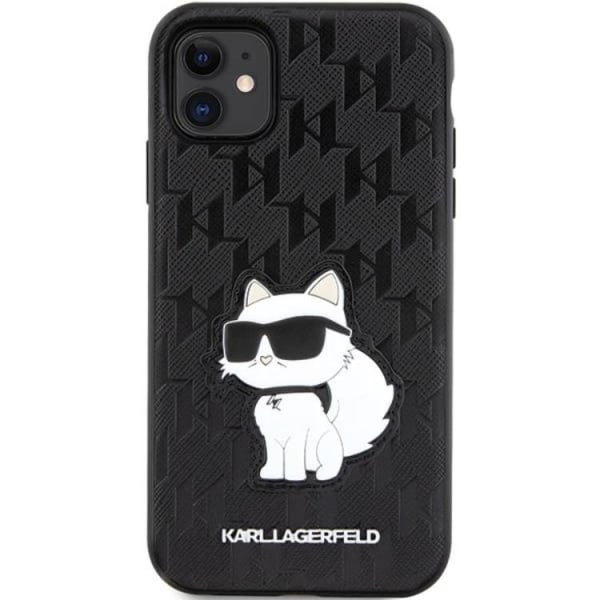 Karl Lagerfeld iPhone 11/XR -puhelinkotelo Monogrammi Choupette