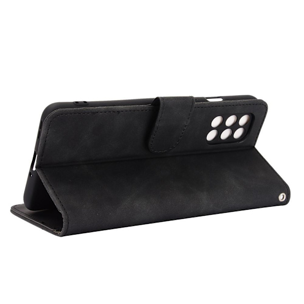 Skin Touch lompakkokotelo Oneplus 8T:lle - musta Black