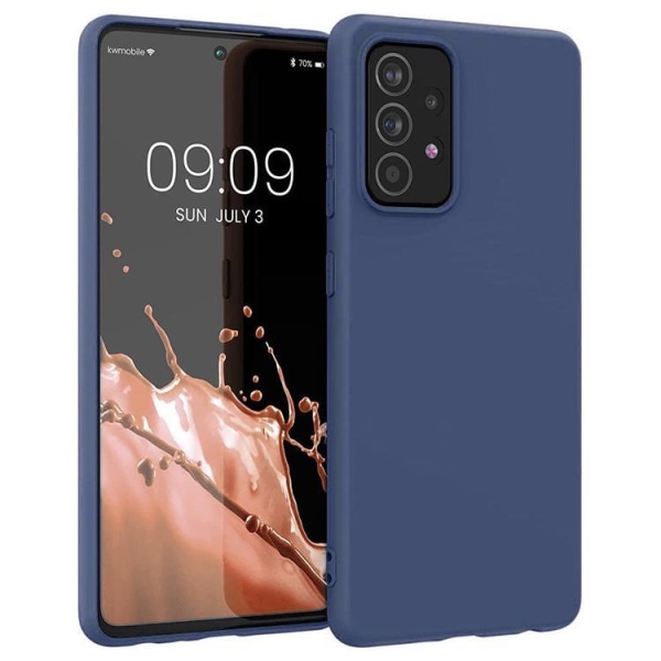 Galaxy A22 4G Mobilskal Silikon - Blå