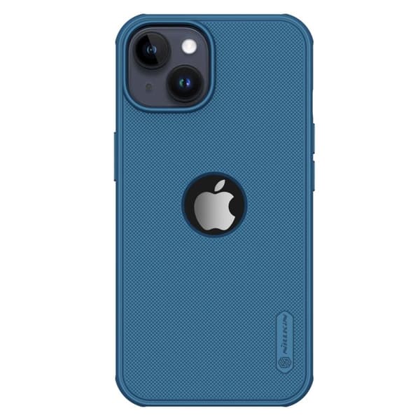 NILLKIN Super Frosted Shield Pro Mobilskal till iPhone 15 Blå