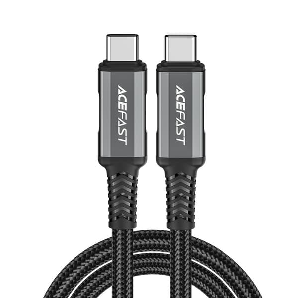 Acefast USB-C til USB-C Kabel 1m PD240W - Sort Black