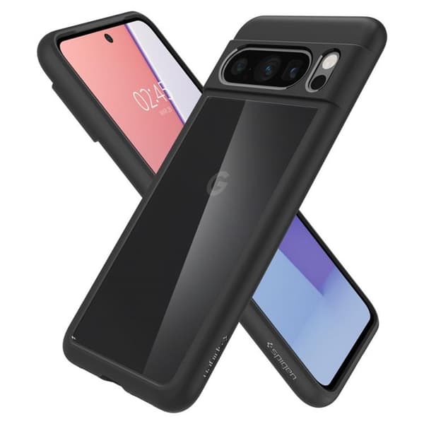 Spigen Mobilskal till Google Pixel 8 Pro Ultra Hybrid - Matte Svart Svart