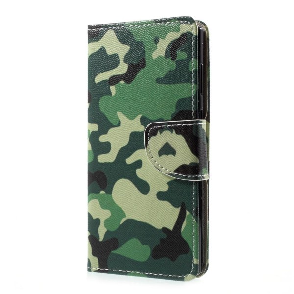 Pung etui til Sony Xperia XA1 - Camouflage
