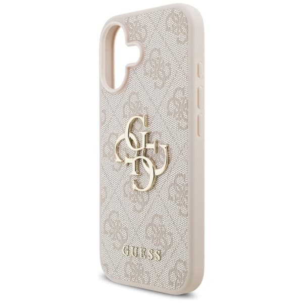 Guess Mobilskal till iPhone 17 4G Big Logo - Rosa Rosa
