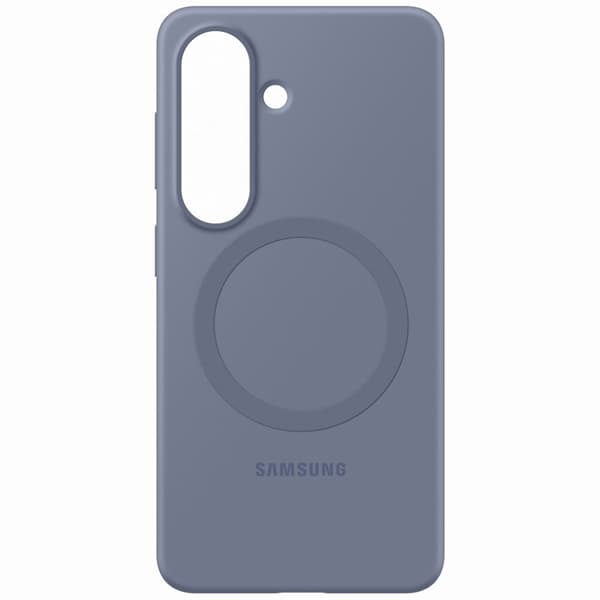 SAMSUNG Mobilskal För Galaxy S26 Plus MagSafe Silikon Magnet - Blå Violet Blå
