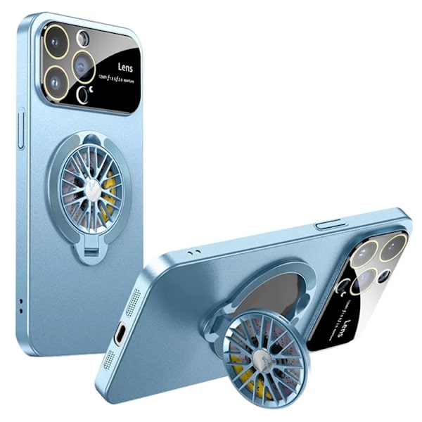 Mobilskal till iPhone 15 Pro Magsafe Hard PC - Blå Blå