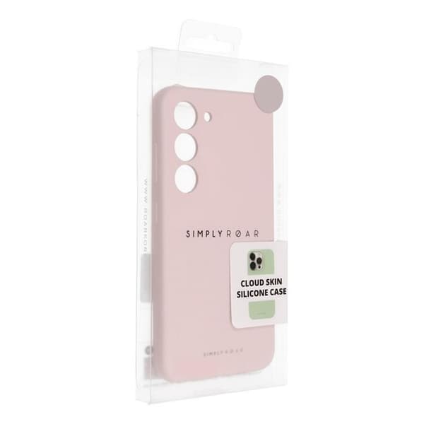 Roar Mobilskal till Galaxy A55 5G Cloud Skin - Rosa Rosa