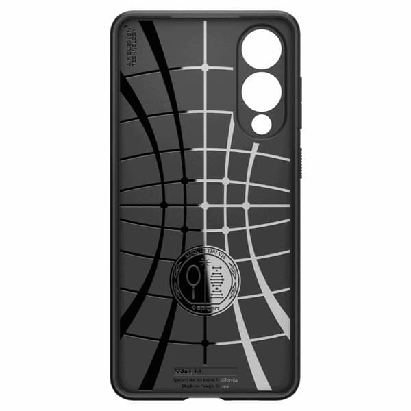 Spigen Telefontaske til Galaxy S25 Edge Liquid Air - Matt Sort Svart