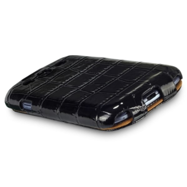 Croco mobilväska till Samsung Galaxy S3 I9300 (Svart) Svart