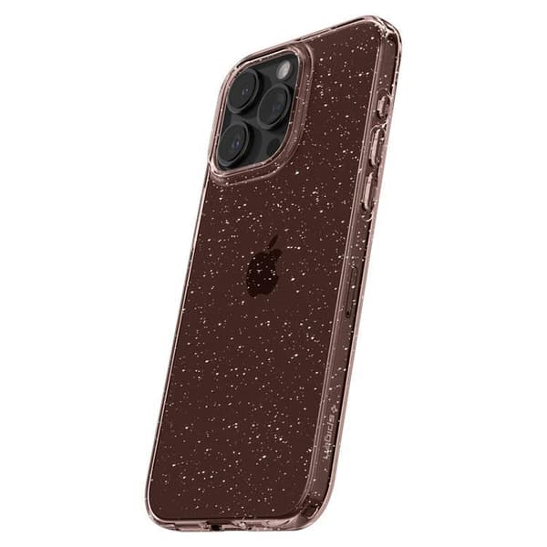 Spigen Mobilskal till iPhone 15 Pro Max Liquid Crystal - Rosa Rosa