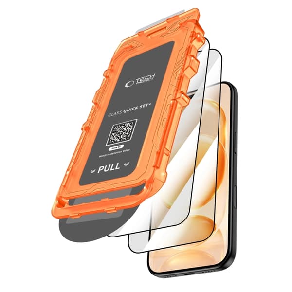 [2-Pack] Tech-Protect Härdat Glas Skärmskydd för iPhone 18 Pro - Svart