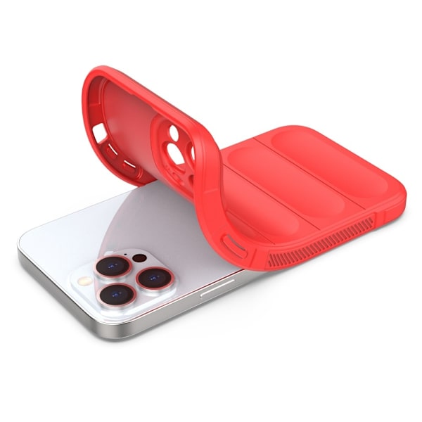 iPhone 13 Pro Cover Shockproof Rugged TPU - Rød Röd