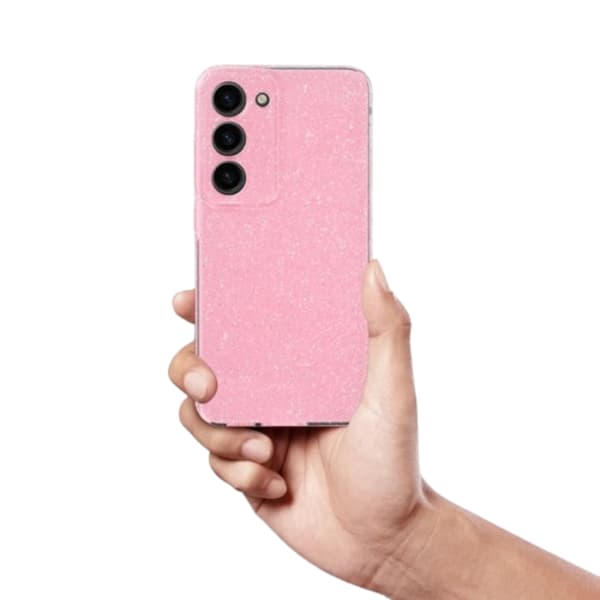 Mobilskal till Galaxy A16 5G/4G Clear 2mm Blink - Rosa Rosa