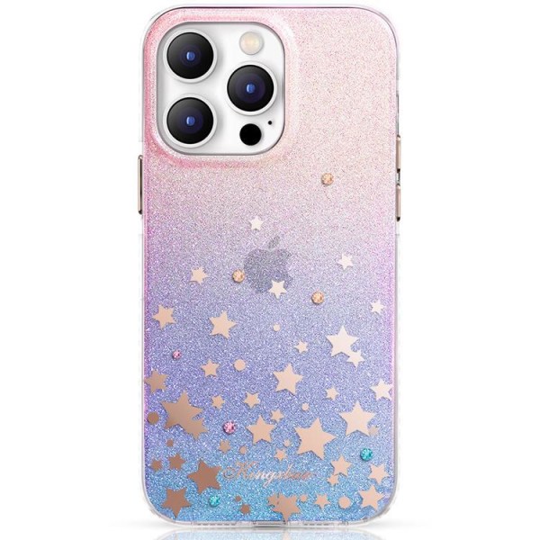 Kingxbar iPhone 14 Pro Skal Heart Star - Zodiac