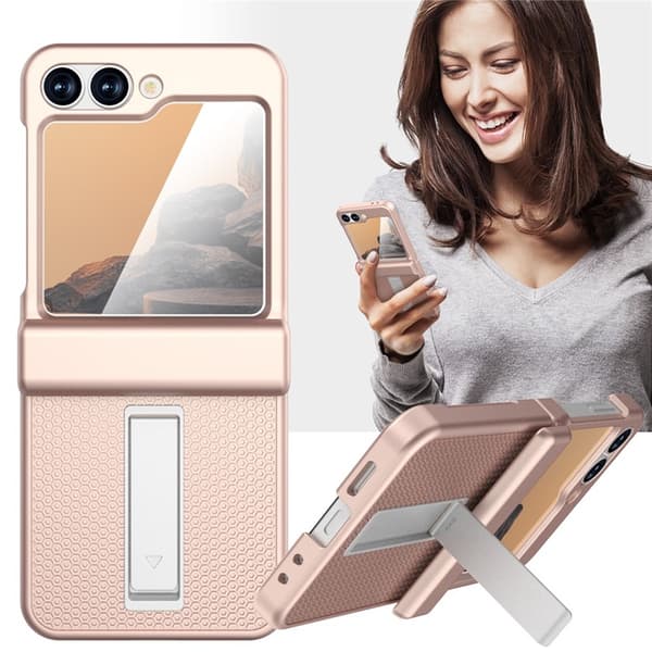 Mobilskal till Galaxy Z Flip7 FE/Z Flip6 - Roséguld Roséguld