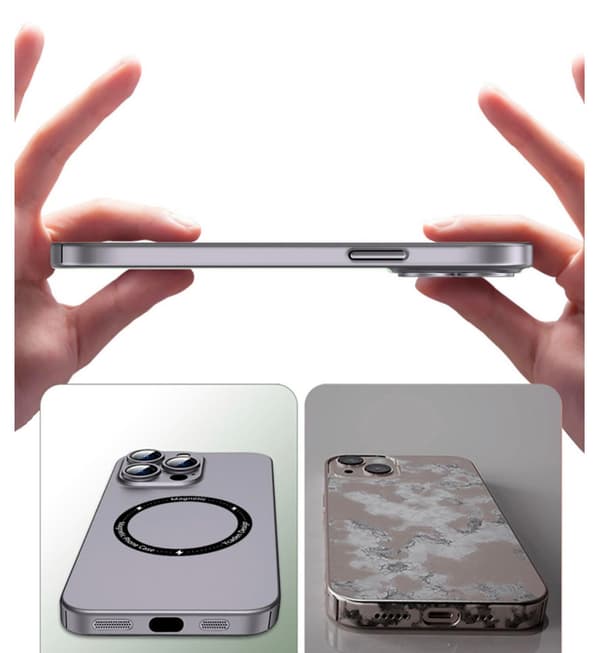 Ultra Thin Magsafe Skal iPhone 13 Pro Max - Lila Lila