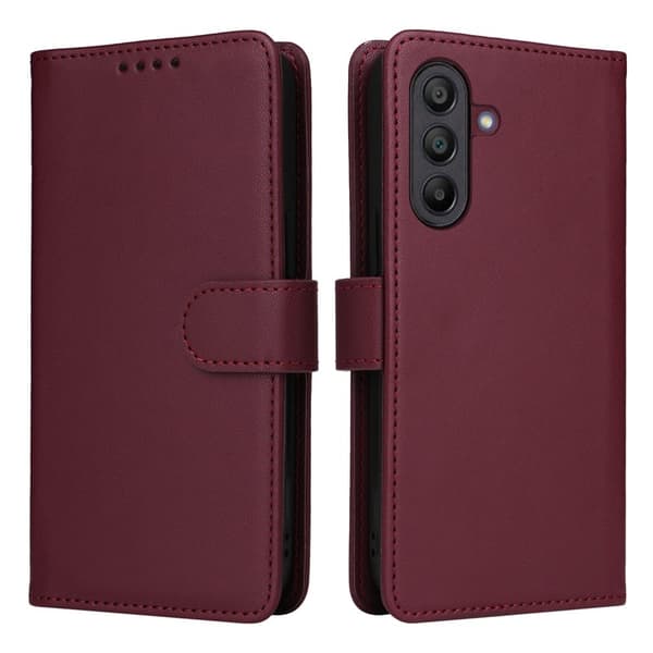 BETOPNICE Samsung Galaxy A17 5G Plånboksfodral Konstläder - Röd
