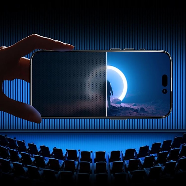 Joyroom iPhone 14 Plus Härdat Glas Skärmskydd Privacy 2.5D Svart