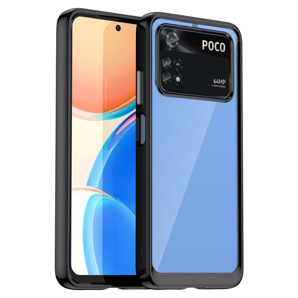 Xiaomi Poco M4 Pro Skal Flexible Outer Space - Svart Svart