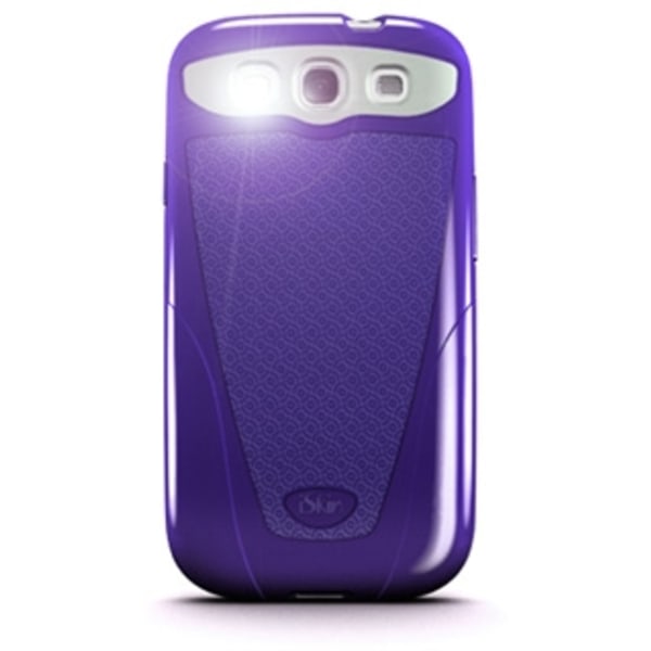 iSkin Vibes Skal till Samsung Galaxy S3 i9300 (Lila) + Skärmskydd