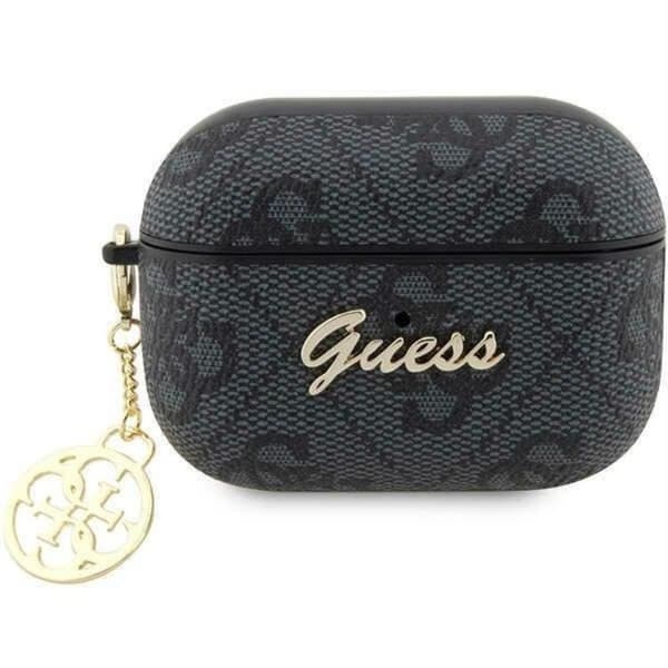 Guess Airpods Pro 2 Skal 4G Charm Collection - Sort Black