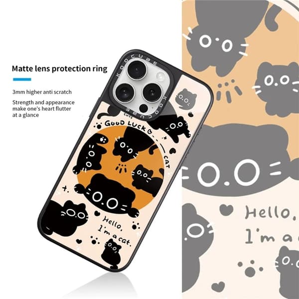 Mobilskal till iPhone 14 Pro MagSafe Aluminium Silikon Svart