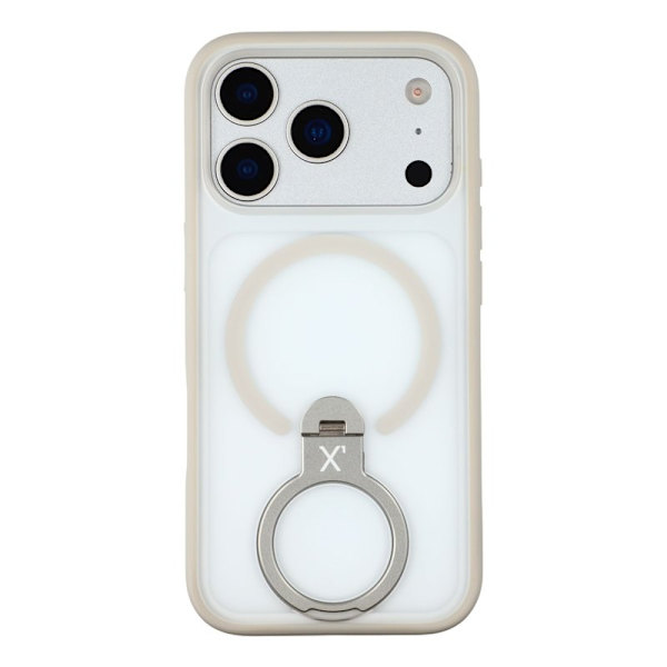 X-LEVEL Mobilskal till iPhone 17 Pro med Rotera Kickstand - Grå
